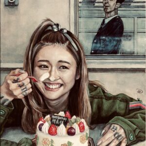 水彩画 のおすすめ作品・人気作家 contemporary art Figure Realism Underground Resistance in the Prison Mess Hall インテリア絵画 アート