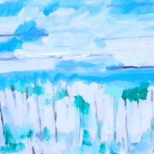 アクリル画 のおすすめ作品・人気作家 風景 林と空と海 インテリア絵画 アート