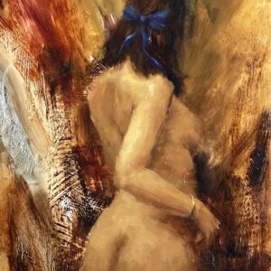 油絵 のおすすめ作品・人気作家 油絵 ヌード 人物画 小さい絵 ブレスレット インテリア絵画 アート