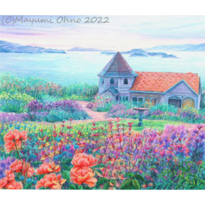 アメリカで版画化された花の絵 | オオノ マユミ ｜インテリア