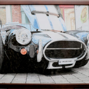 手描きイラスト のおすすめ作品・人気作家 車色鉛筆ペン 車01 インテリア絵画 アート