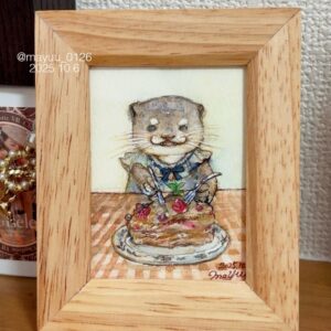 水彩画 のおすすめ作品・人気作家 カワウソ ミルフィーユ インテリア絵画 アート