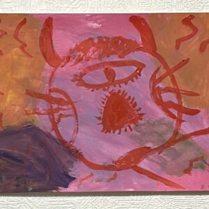 手描きイラスト のおすすめ作品・人気作家 地下帝国地下帝国労働者アクリルイラスト絵画 地下帝国の囚われし労働者 インテリア絵画 アート