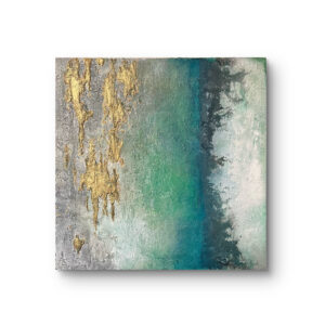 絵画 のおすすめ作品・人気作家 緑　ミクストメディア　アルコールインク The Edo/second インテリア絵画 アート