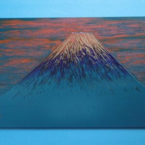日本画 のおすすめ作品・人気作家 富士山世界遺産 漆画　夕映え富士　富士山 インテリア絵画 アート
