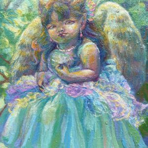 絵画 のおすすめ作品・人気作家 フクロウ，梟，木兎，ミミズク，鳥，天使，少女，人外，ファンタジー，人物画，子供，可愛い，妖精，擬人化，artwork，Art，oilpainting owl インテリア絵画 アート