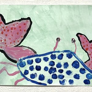 手描きイラスト のおすすめ作品・人気作家 カニドットアクリルイラスト絵画 カニカニカニクソンズ インテリア絵画 アート