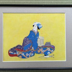 日本画 のおすすめ作品・人気作家 伝統的モチーフ 座敷八景 日本画 江戸時代の伝統的モチーフ「座敷八景」 インテリア絵画 アート