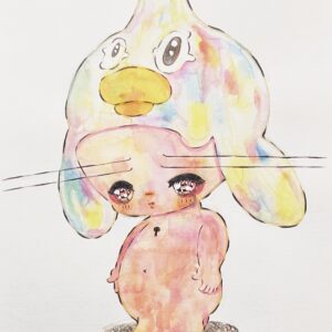 Uncategorized 絵生き物生命体生物むげん心の中 むげんげん インテリア絵画 アート