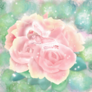 デジタルイラスト のおすすめ作品・人気作家 バラ 妖精 Peace of Mind インテリア絵画 アート