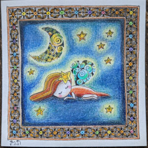 手描きイラスト のおすすめ作品・人気作家 妖精 Fairy in Starry Heavens インテリア絵画 アート