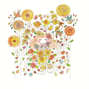 手描きイラスト のおすすめ作品・人気作家 妖精 Sleeping Fairy インテリア絵画 アート