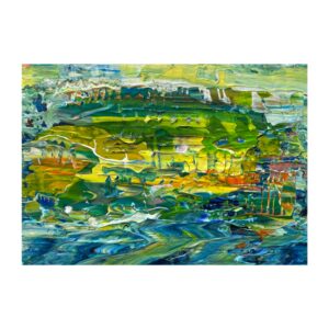 アクリル画 のおすすめ作品・人気作家 抽象画 アクリル画 カラフル 幻想 幻想風景 風景画 Illusionscape TB-3 インテリア絵画 アート