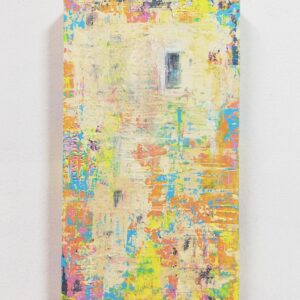 アクリル画 のおすすめ作品・人気作家 抽象画街ビル 忘却の階層 インテリア絵画 アート