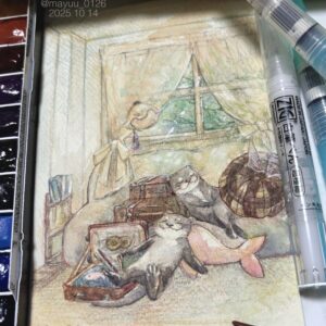 絵画 のおすすめ作品・人気作家 やすらぎの時間 夢いっぱいトランクに詰めて インテリア絵画 アート
