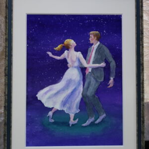 水彩画 のおすすめ作品・人気作家 ダンス　星空 Starry Night ２ インテリア絵画 アート