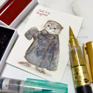 絵画 のおすすめ作品・人気作家 コツメカワウソ オーバーサイズ インテリア絵画 アート