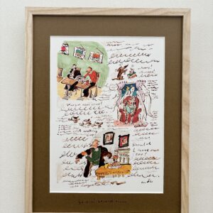 ペン画 ドローイングのおすすめ作品・人気作家 おばけ インク ハロウィン several strange things.. インテリア絵画 アート