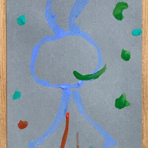 アクリル画 のおすすめ作品・人気作家 うさぎ シンプル ワンピース 絵 No title インテリア絵画 アート