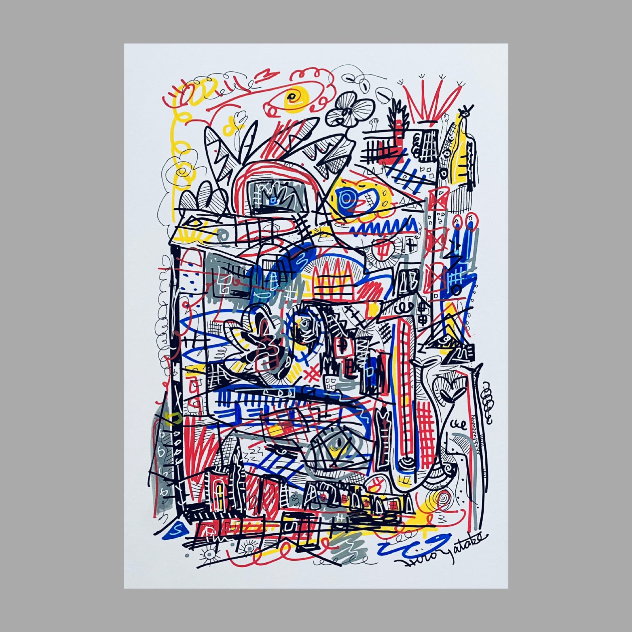 ペコページ　原画　絵画　似顔絵　イラスト　ドローイング　インテリア　絵画 ペコページ 原画 絵画 似顔絵 イラスト ドローイング インテリア