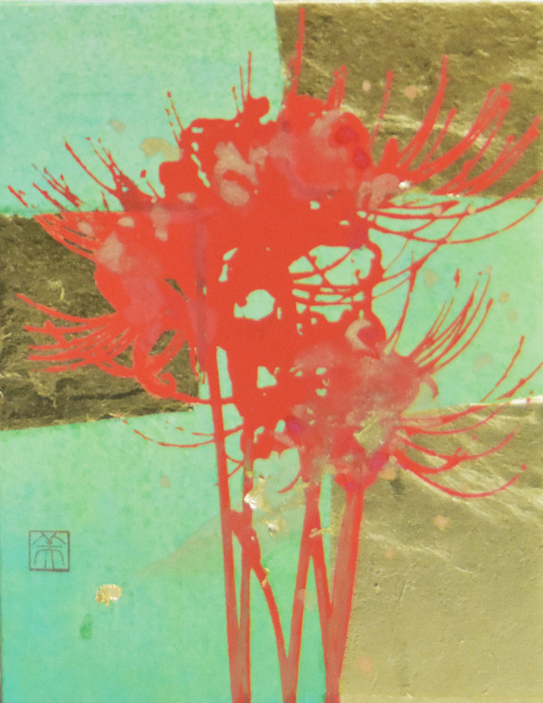 日本画 のおすすめ作品・人気作家  曼殊沙華（十五） インテリア絵画 アート