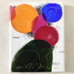 アクリル画 のおすすめ作品・人気作家 抽象画 アクリル画 カラフル 心象風景 風景画 ねがう インテリア絵画 アート