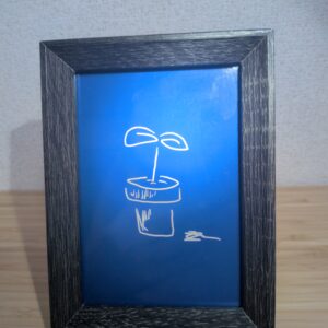 その他 イラスト 植物 芽 インテリア絵画 アート