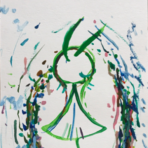 アクリル画 のおすすめ作品・人気作家 うさぎ ワンピース 絵 No title インテリア絵画 アート