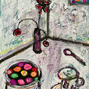 抽象画2点セットNo.2 | KAKI ｜インテリア絵画 アートの専門通販