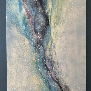 日本画 のおすすめ作品・人気作家 抽象画 日本画 青 潮流　#2 インテリア絵画 アート