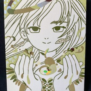 イラスト のおすすめ作品・人気作家 イラスト 女性 自然 希望のたね インテリア絵画 アート