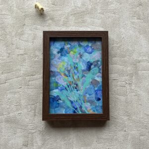 アクリル画 のおすすめ作品・人気作家 抽象 花 あたたかい ゆらゆら インテリア 優しい 夢 幸せ 水 波 癒し 羽 【 満ち 波(なみ)ま 】 インテリア絵画 アート