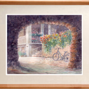 水彩画原画 湘南葉山・鐙摺浜 ＃655 | syoumei ｜インテリア絵画