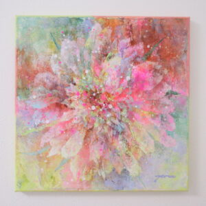 油絵 のおすすめ作品・人気作家 ピンク 抽象画 油絵 緑 花 かわいい カラフル グリーン パステルカラー 癒し 茶色 静物画 コーカサス インテリア絵画 アート