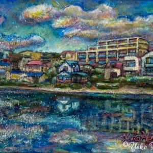 油絵 のおすすめ作品・人気作家 池　風景画　水　油絵 Mirror of Life インテリア絵画 アート