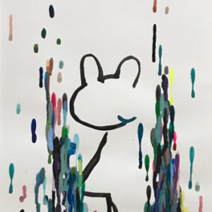 アクリル画 のおすすめ作品・人気作家 うさぎ ワンピース 絵 No title インテリア絵画 アート