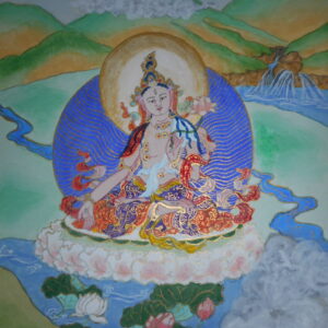 日本画 のおすすめ作品・人気作家 仏画 ホワイトターラー菩薩 インテリア絵画 アート