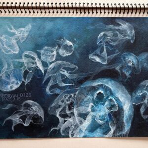 アクリル画 のおすすめ作品・人気作家 クラゲ クラゲ　2025年版(オーダー作品) インテリア絵画 アート