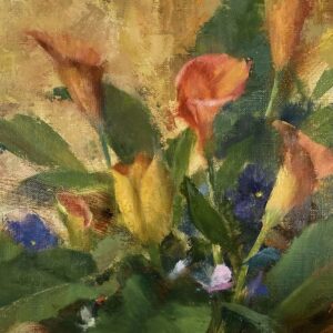 油絵 のおすすめ作品・人気作家 植物 油絵 花 Spring Flowers インテリア絵画 アート