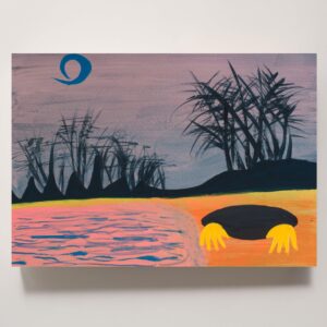 アクリル画 のおすすめ作品・人気作家 アクリル 抽象画 水彩画 モダンアート 現代アート 異邦風景　ーAlien Sceneryー インテリア絵画 アート