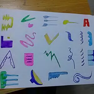 Uncategorized 理科　科学　IQ いろいろデザイン#5 インテリア絵画 アート