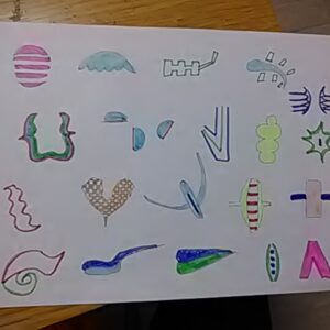 Uncategorized 理科　科学　IQ いろいろデザイン#7 インテリア絵画 アート