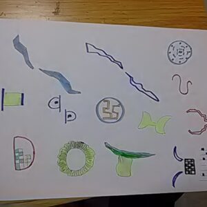 Uncategorized 理科　科学　IQ いろいろデザイン＃8 インテリア絵画 アート