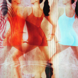 版画 のおすすめ作品・人気作家 人物 女性 ダンス レッスン1/5(植187) インテリア絵画 アート