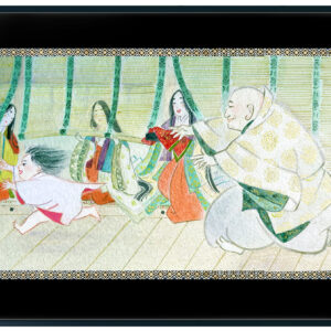 絵画 のおすすめ作品・人気作家 歴史妄想画 卵黄テンペラ 麻紙 日本画 待賢門院 連作平安不良少女「院の姫君」 インテリア絵画 アート