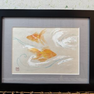 油絵 のおすすめ作品・人気作家  金魚 インテリア絵画 アート