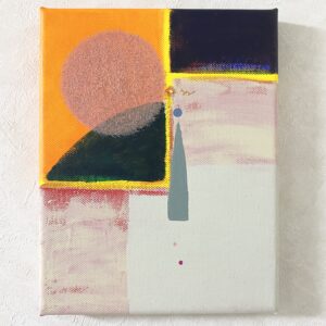 アクリル画 のおすすめ作品・人気作家 抽象画 アクリル画 オレンジ 心象風景 風景画 arc インテリア絵画 アート