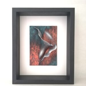 彫刻 レリーフ 立体アート のおすすめ作品・人気作家 花 黒 クール 恰好いい 渋い COPPER インテリア絵画 アート