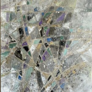 アクリル画 のおすすめ作品・人気作家 シルバー モノトーン,抽象画 Silent Air 虚無 インテリア絵画 アート