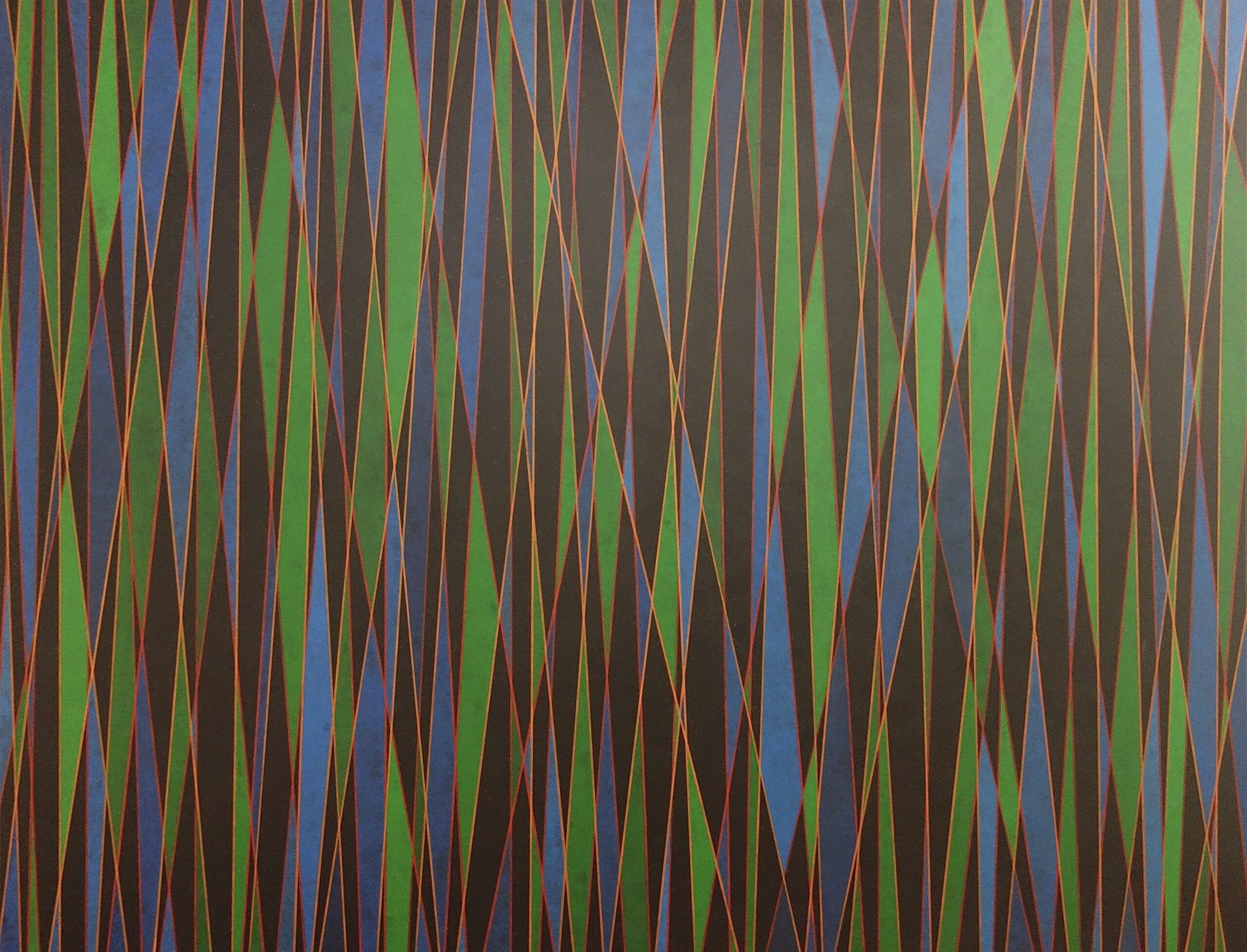 アクリル画 のおすすめ作品・人気作家 抽象 アクリル絵具 カラフル パターン ボール紙 図形 幾何学 模様 【在庫あり】CUT インテリア絵画 アート